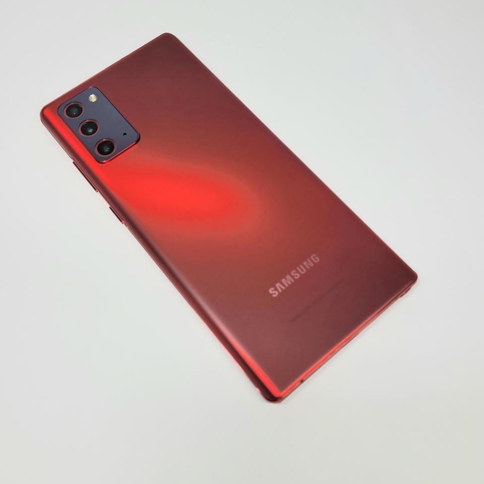 갤럭시노트20 레드 단품 SS급 1개월사용