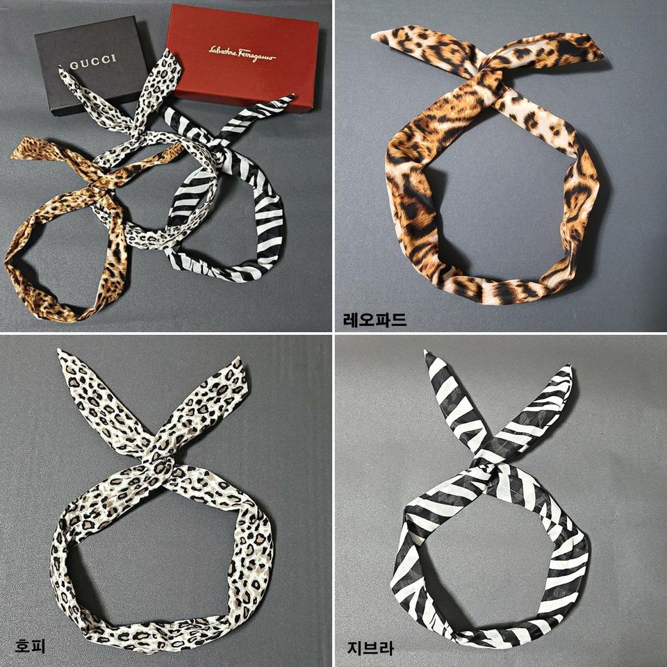 와이어 헤어밴드 머리띠 단체응원 행사 반다나