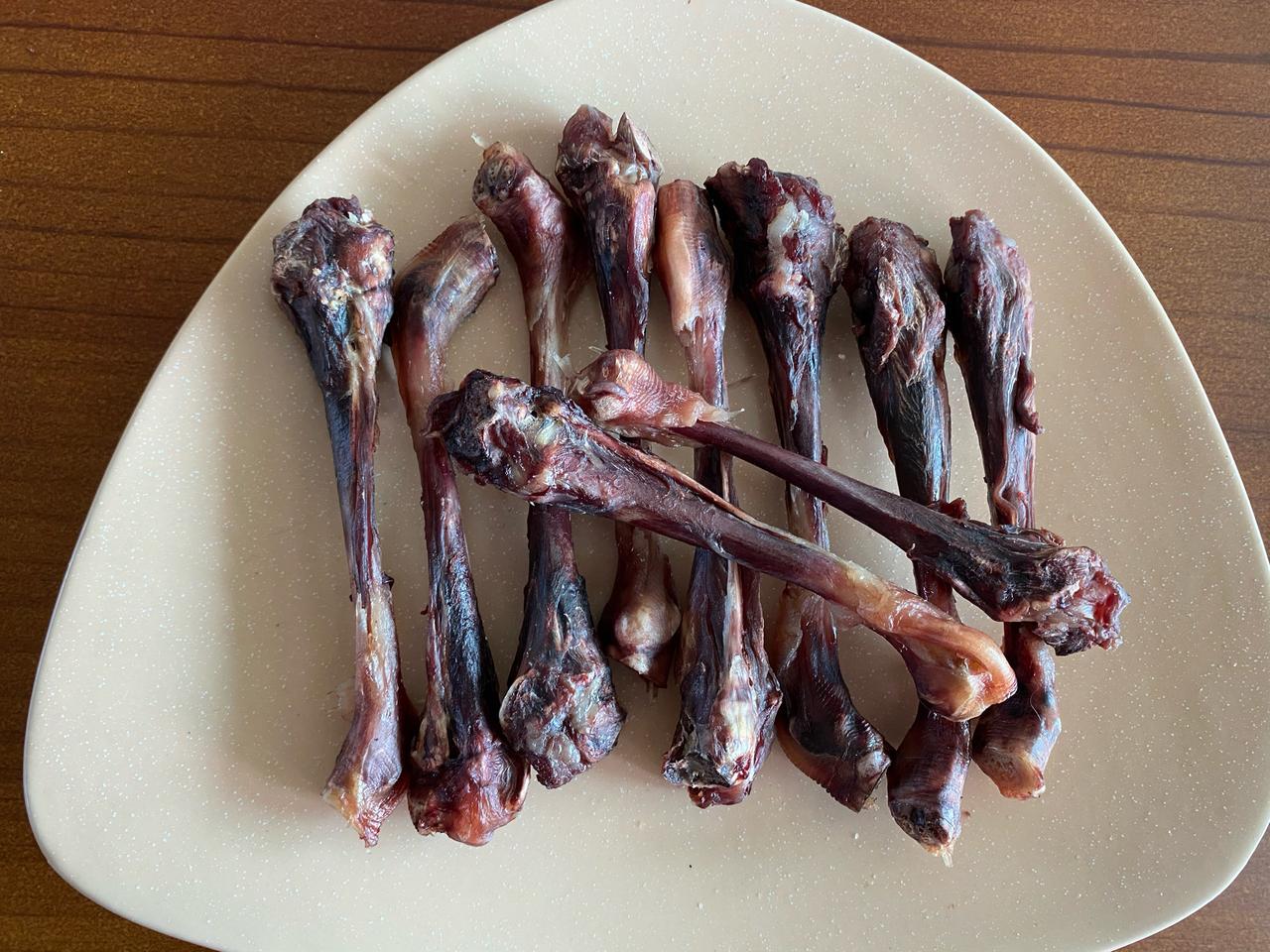 (슈퍼집개아들) 강아지 수제 간식 오리도가니 10개입 애견 간식