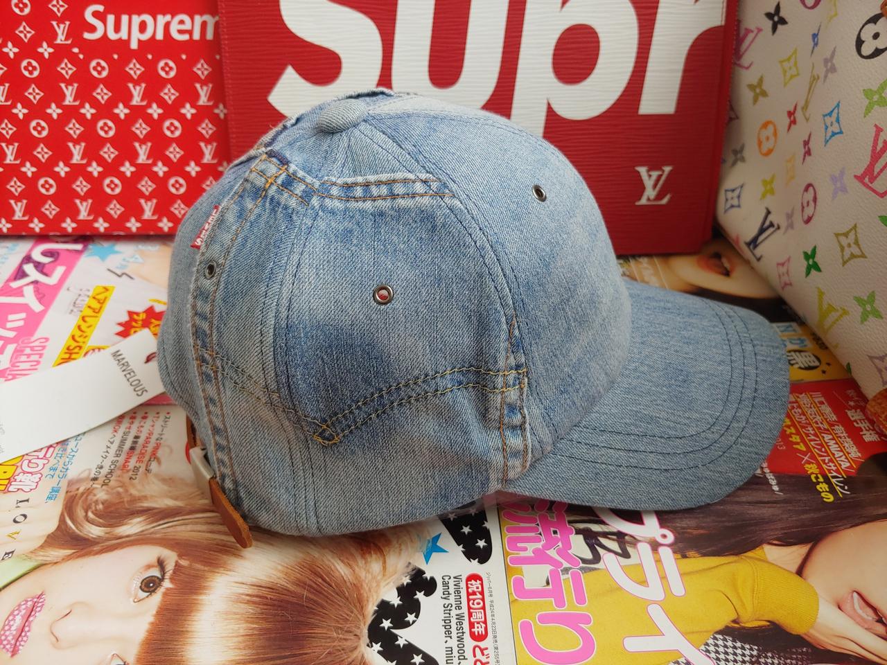 Levis Big E Tab 리바이스 리메이크 구제 리폼 볼캡 모자