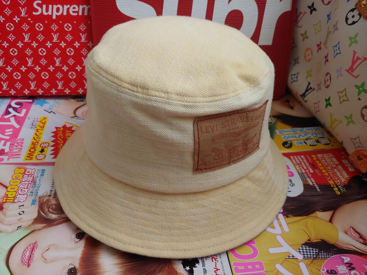 Levis 리바이스 리메이크 구제 리폼 버킷햇 벙거지 모자