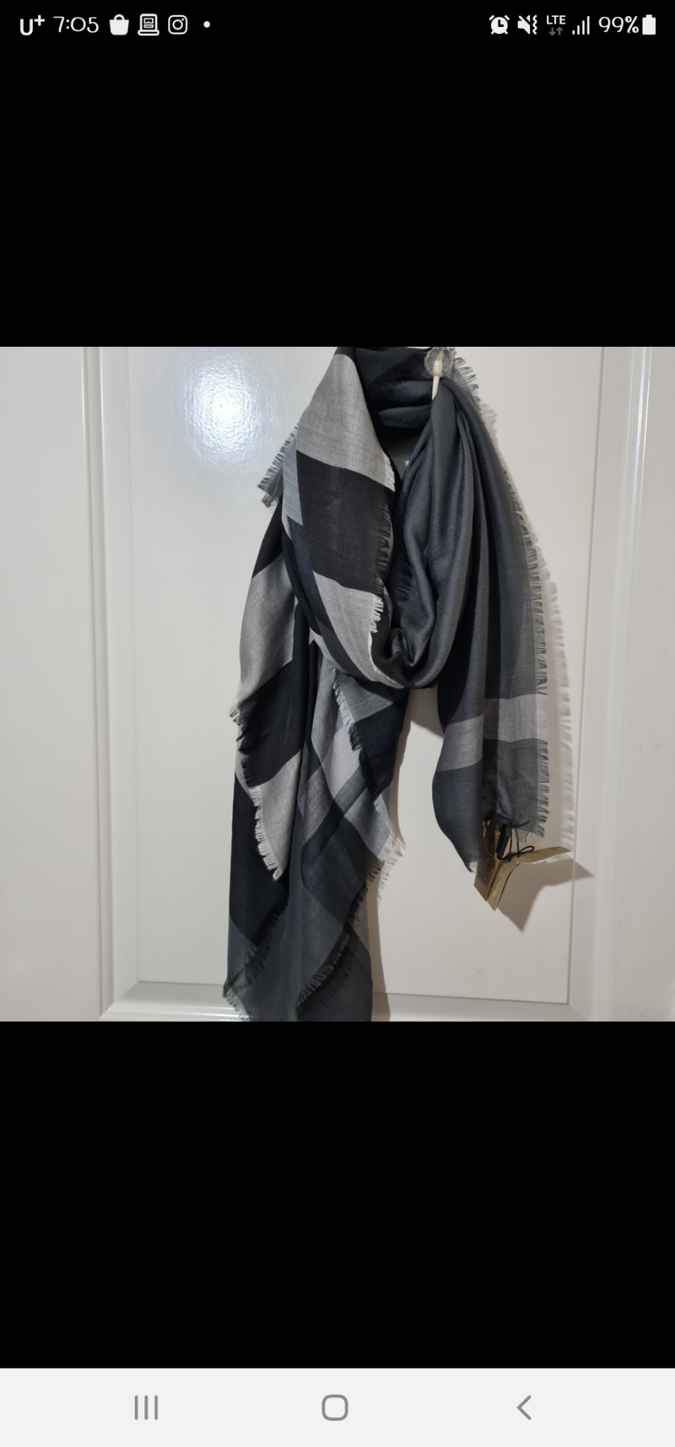 버버리 스카프(가격내림)