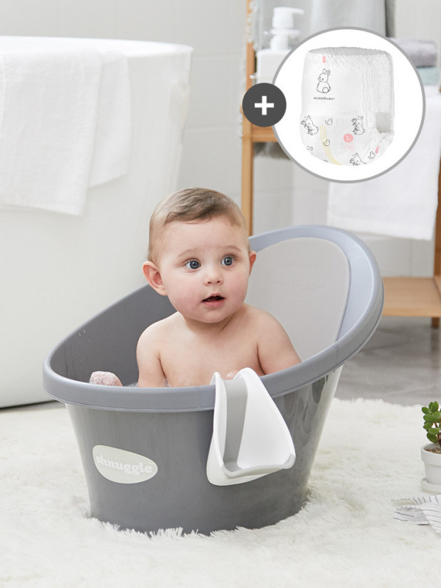 슈너글 아기욕조(핑크)