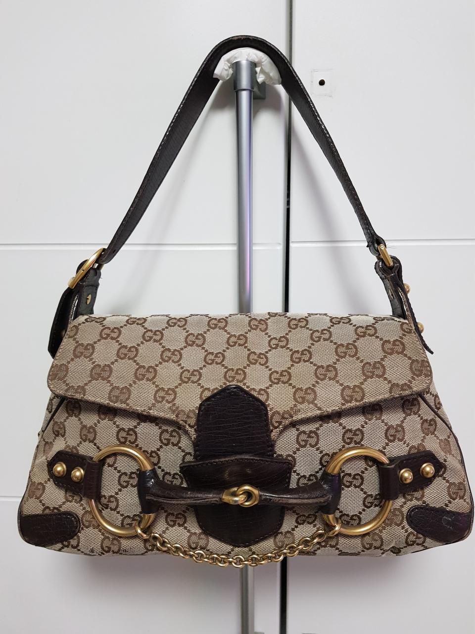 구찌 정품 숄더겸 토트백