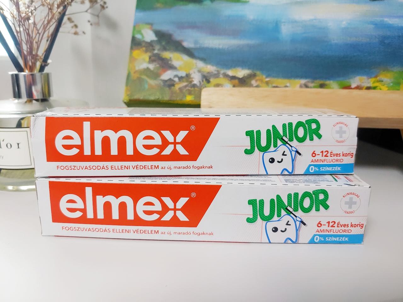 독일 엘멕스 주니어 치약, 독일 어린이 치약 2개