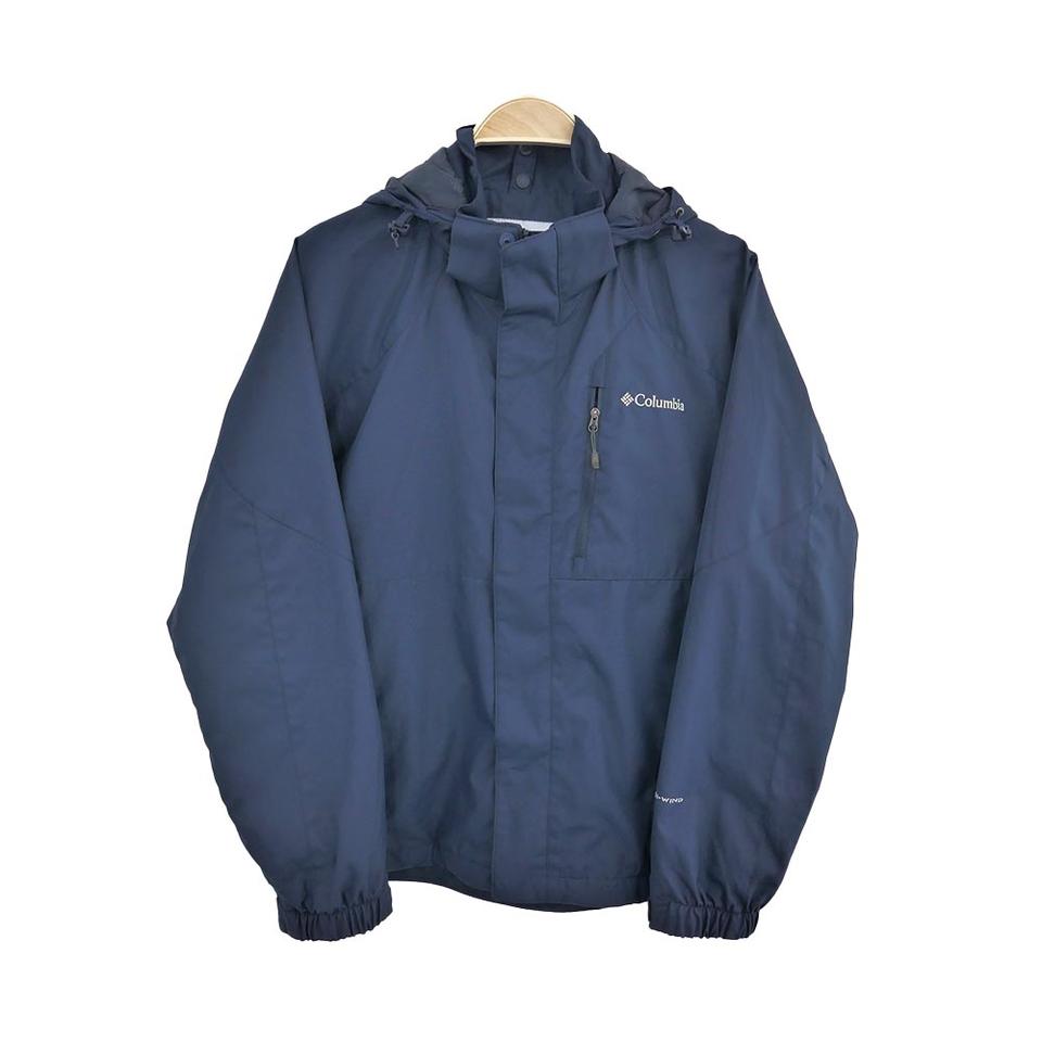 콜롬비아 컬럼비아 네이비 바람막이 M