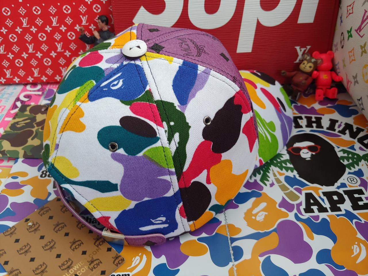 커스텀 Bape 베이프 리메이크 리폼 볼캡 커스텀 야구모자