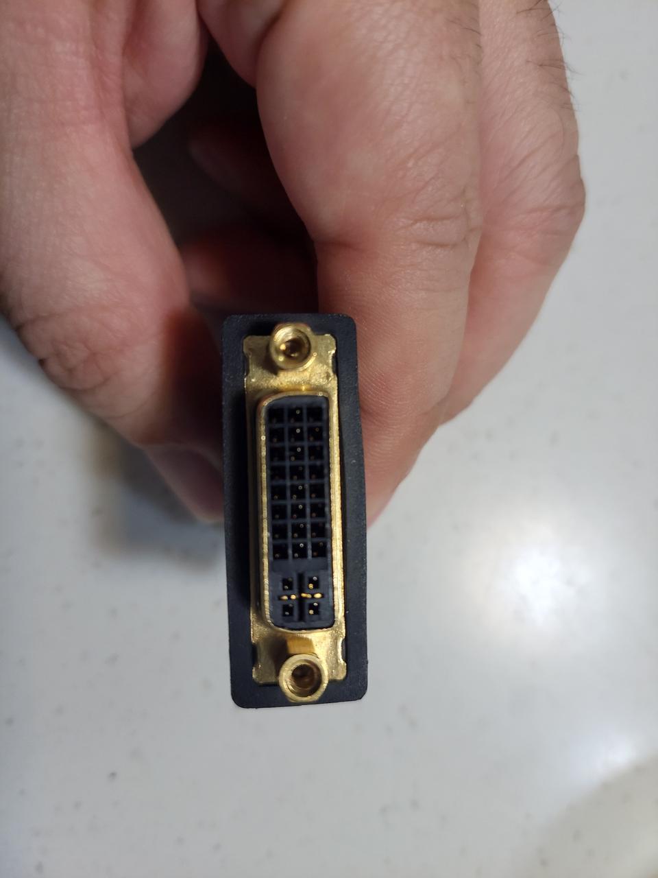 HDMI M to DVI 24+5F  젠더