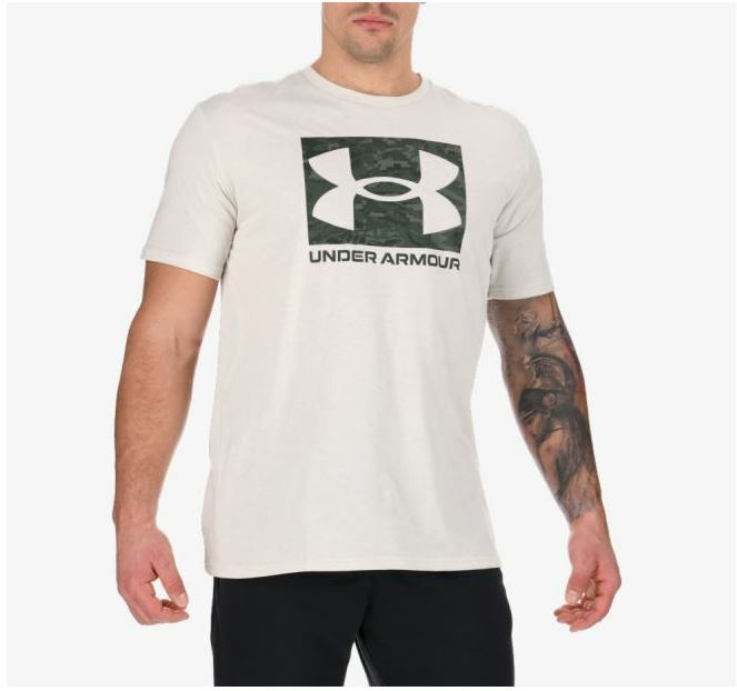 (정품) 카모박스로고반팔 오트화이트