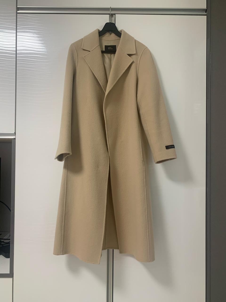 무료배송) 핸드메이드 베이지 롱코트