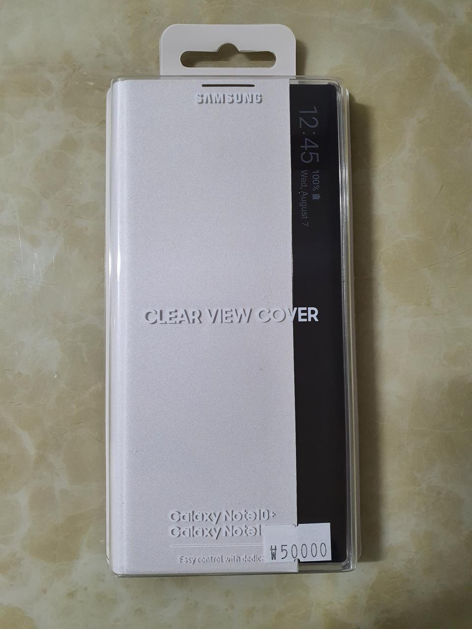 갤럭시노트10 플러스 클리어뷰커버 삼성 정품(새제품)