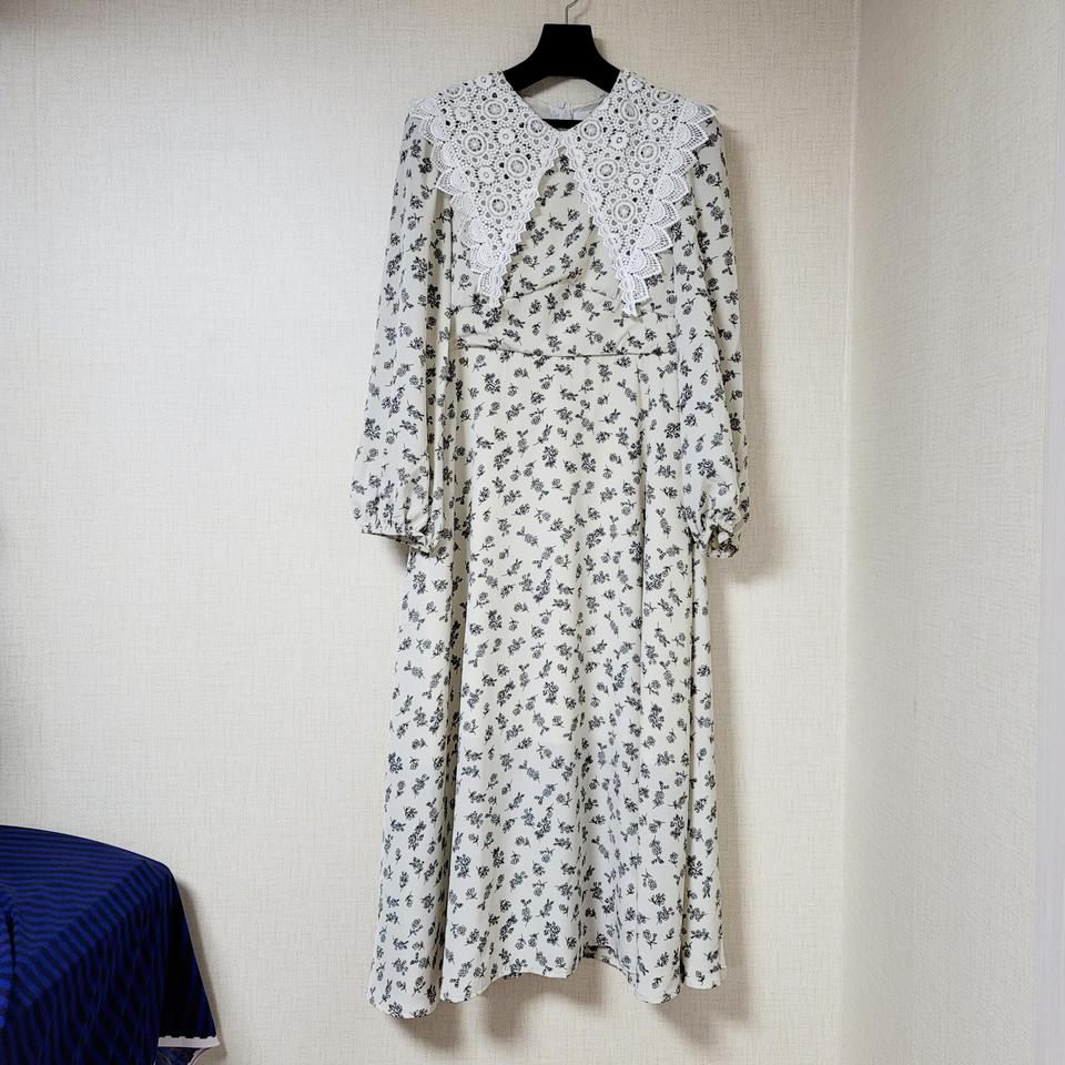 새옷만판매 레이스빅카라 롱원피스