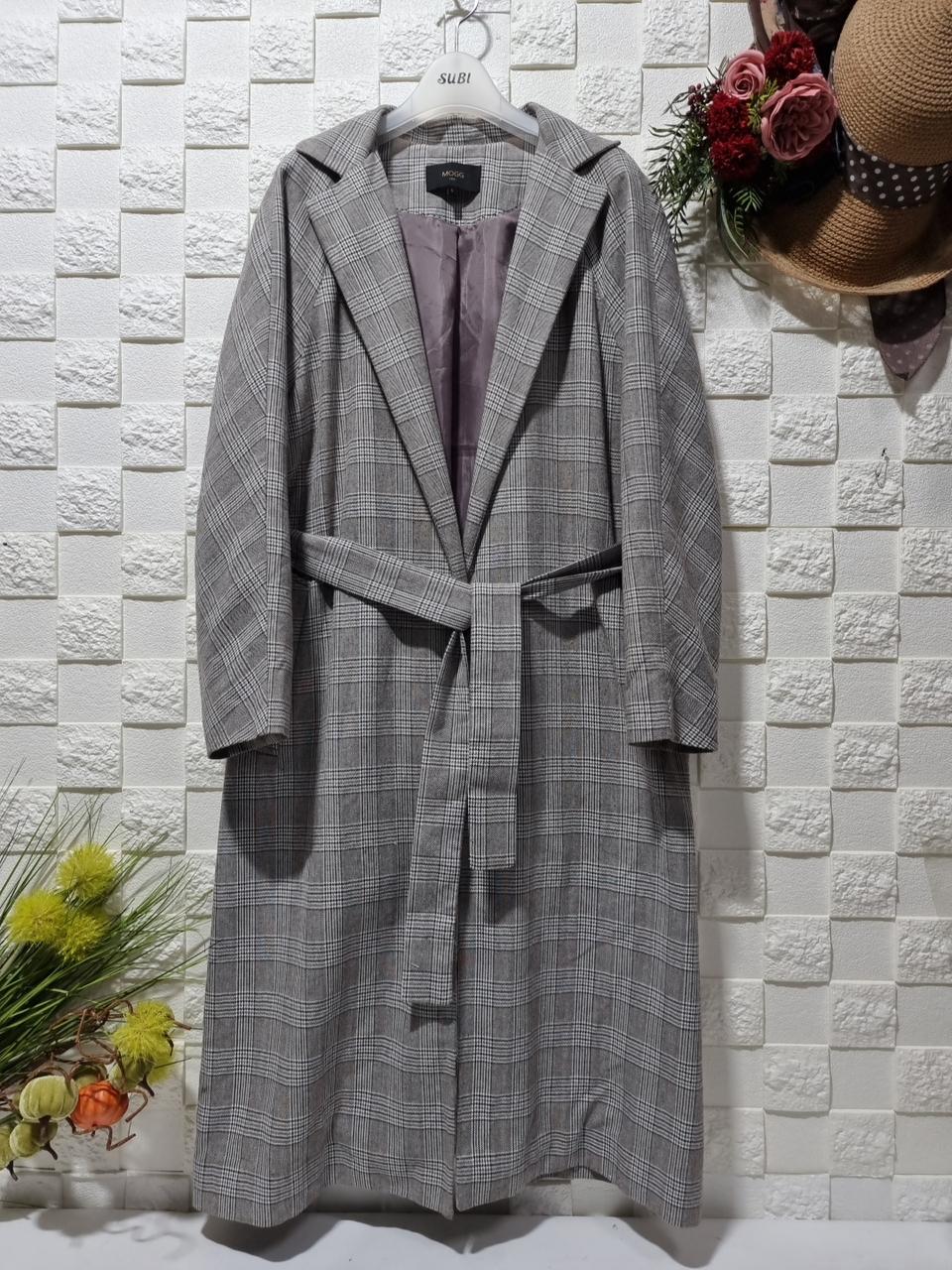 2018년 모그 롱 트렌치코트55ㅡ77