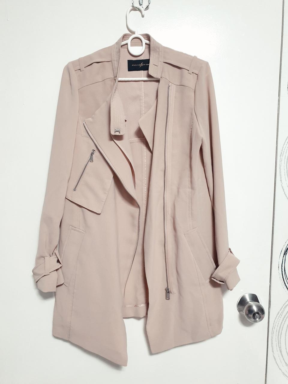 나인식스뉴욕 봄 트렌치자켓 85 상태좋음.