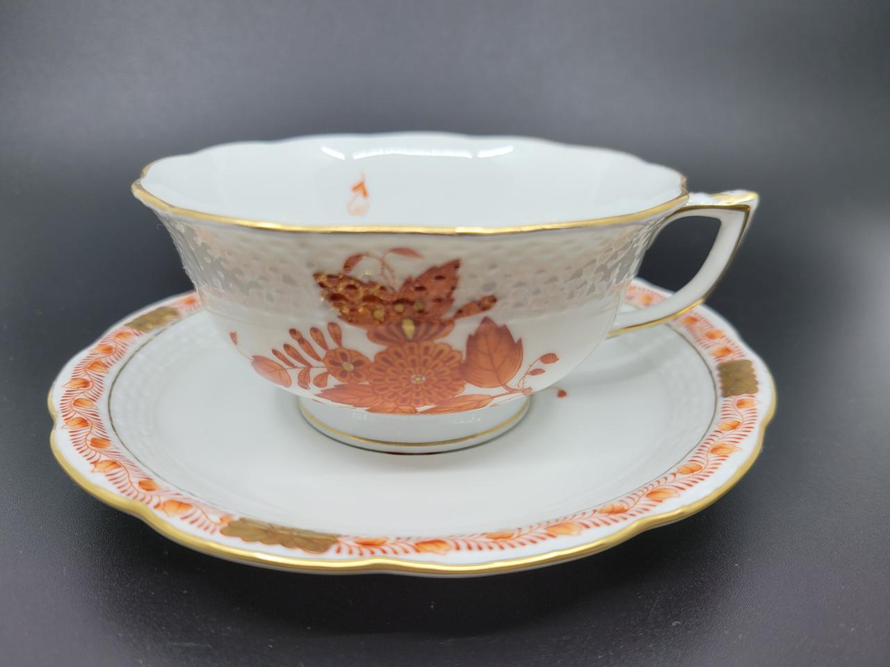 헤렌드 차이니즈부케 러스트 티잔