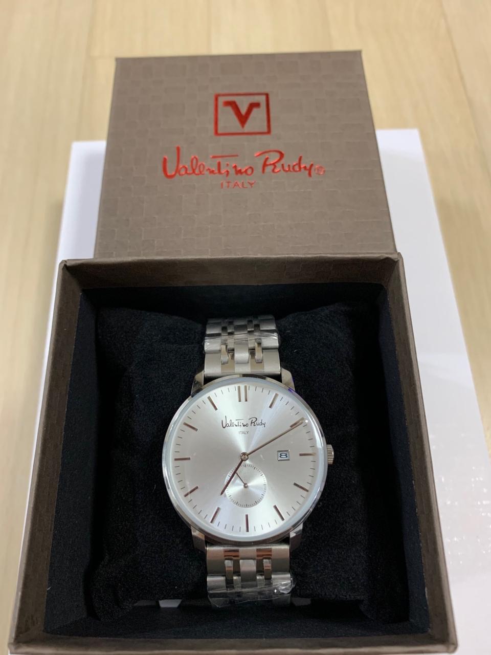 발렌티노루디 메탈시계 화이트