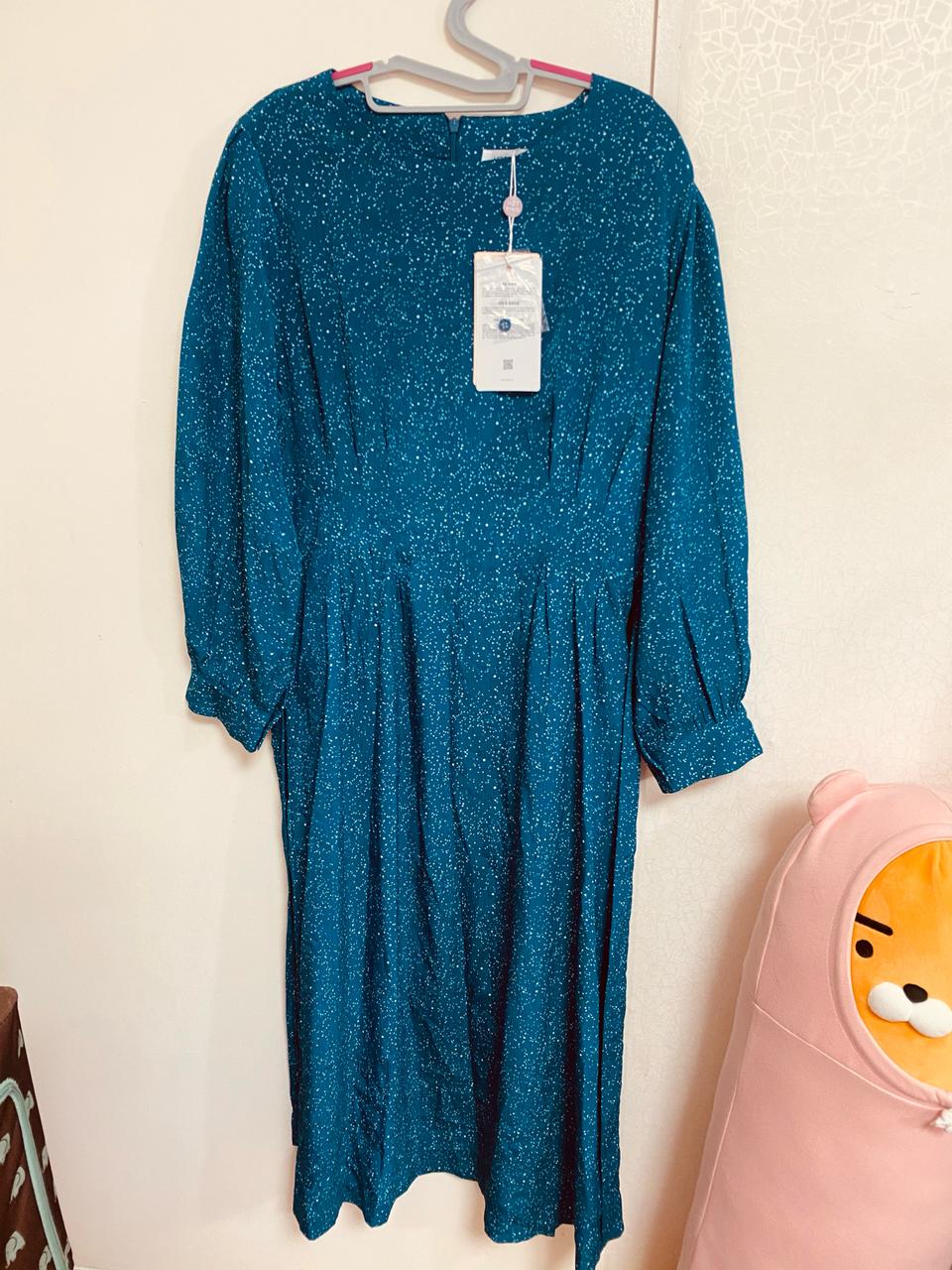 새제품 핫핑 블루디 원피스 2사이즈