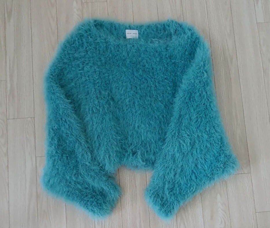 가오리 뽀글이 니트