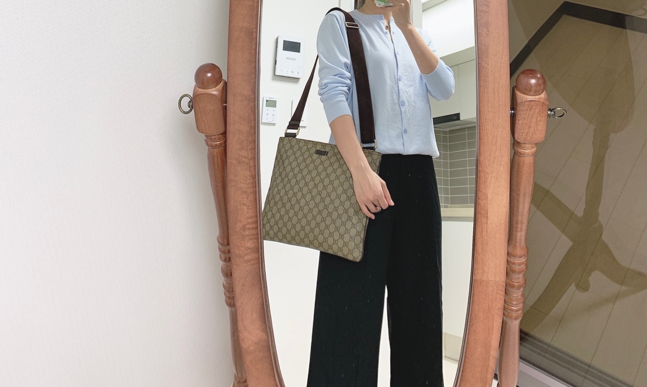 ​정품 구찌 슈프림 메신저백