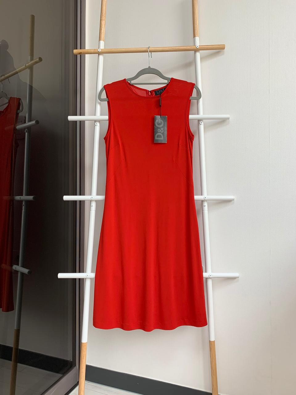 정품 D&G 레드 원피스