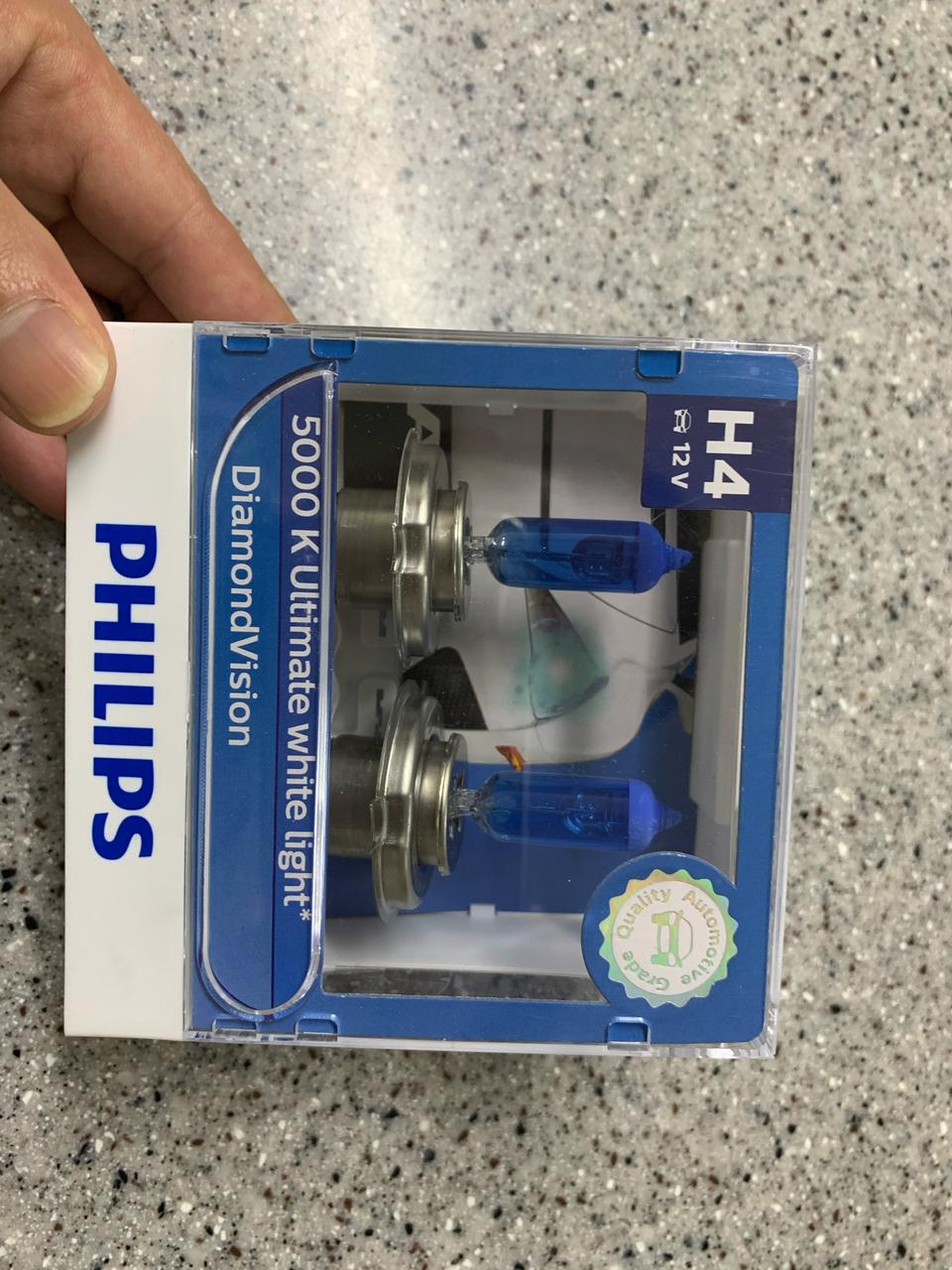 필립스 H4타입 헬로겐 자동차등 5000K