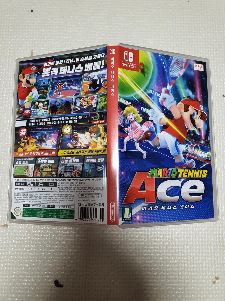 닌텐도 스위치 마리오 테니스 에이스 한국어 대응 정품