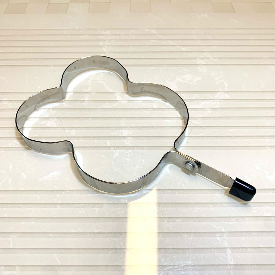 손잡이 꽃모양 후라이 계란틀 / 쿠키커터