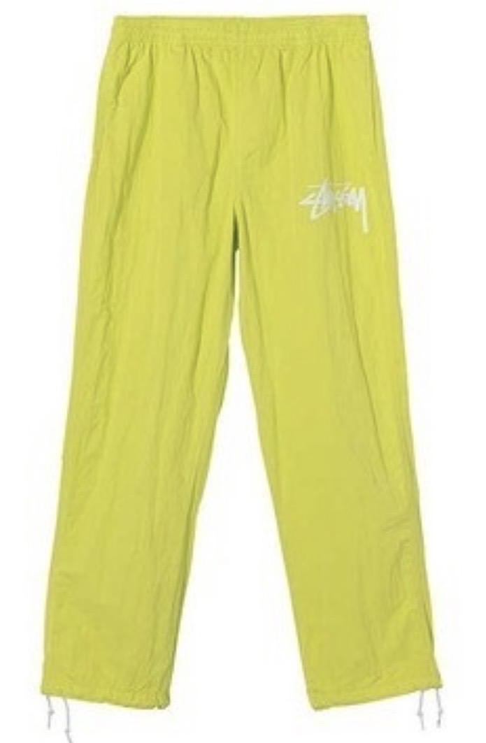 나이키 스투시 라임바지 M