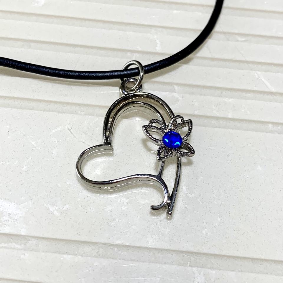 하트 나비 펜던트 목걸이