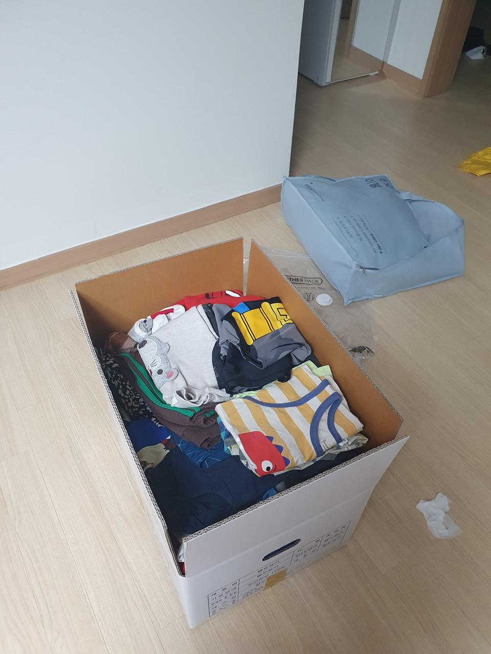 남아옷 120~130사이즈(6~7세)박스판매