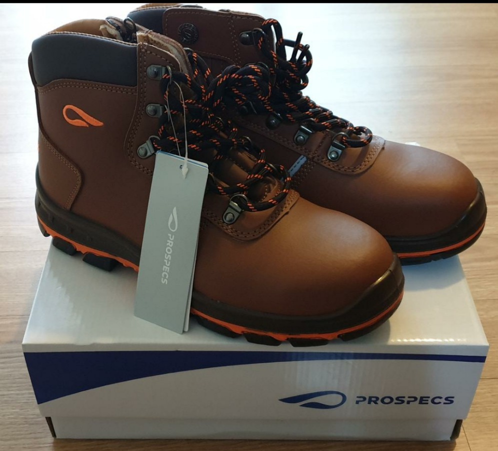 프로스펙스 가성비 천연소가죽 안전화♡260♡