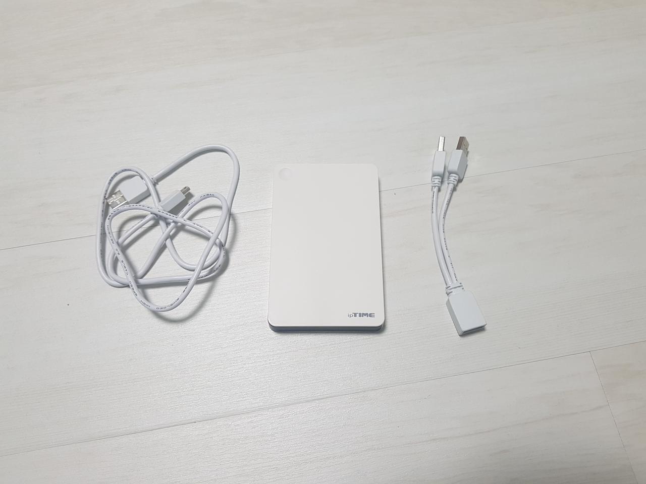 아이피타임 외장하드 500기가 IPTIME 택포