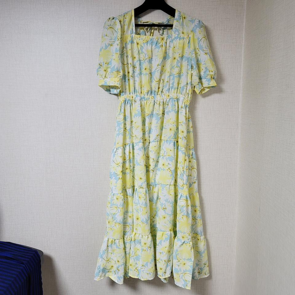 새옷만판매 화사한 롱원피스