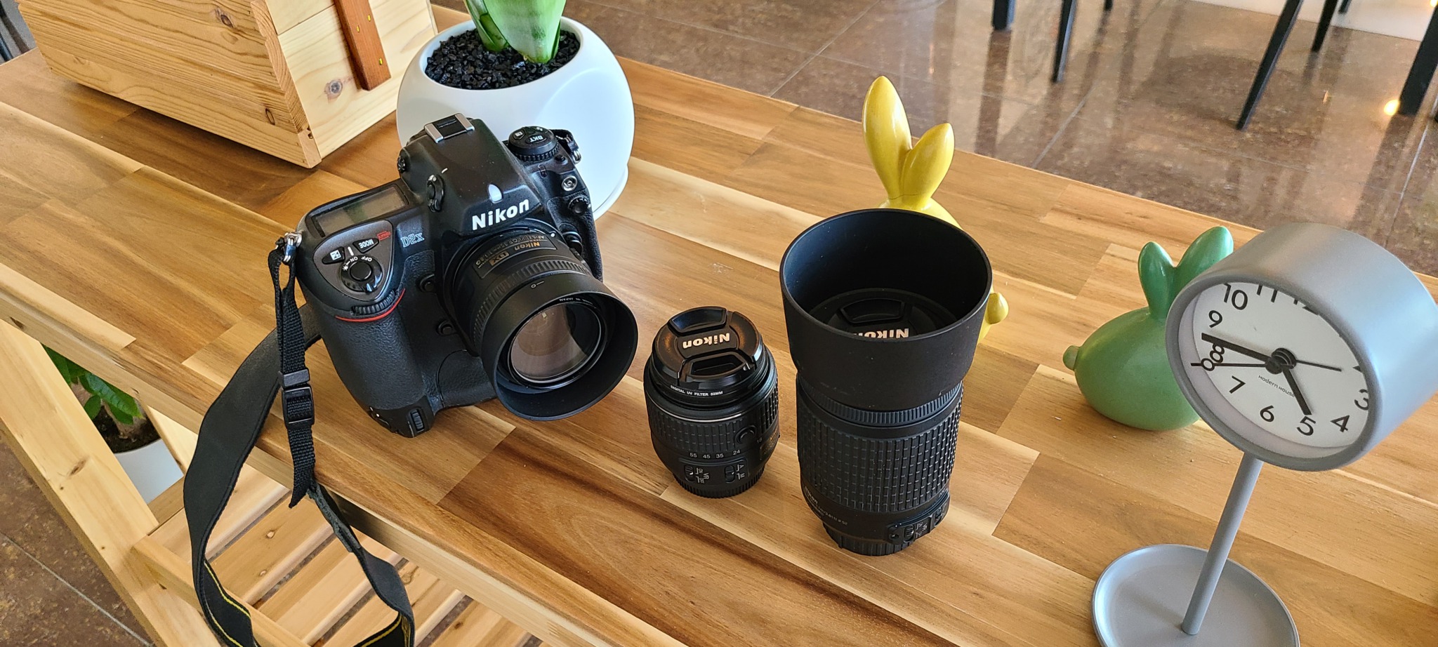 니콘D2x DSLR ( 55-200mm)