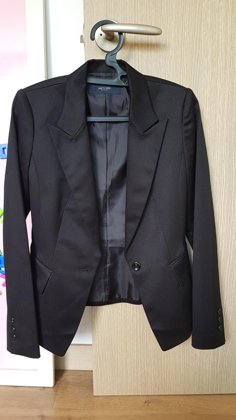 쉬즈미스 정장자켓치마세트(55)