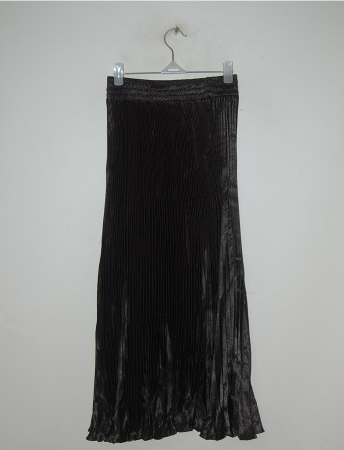 플레어 밴딩 롱스커트 2종