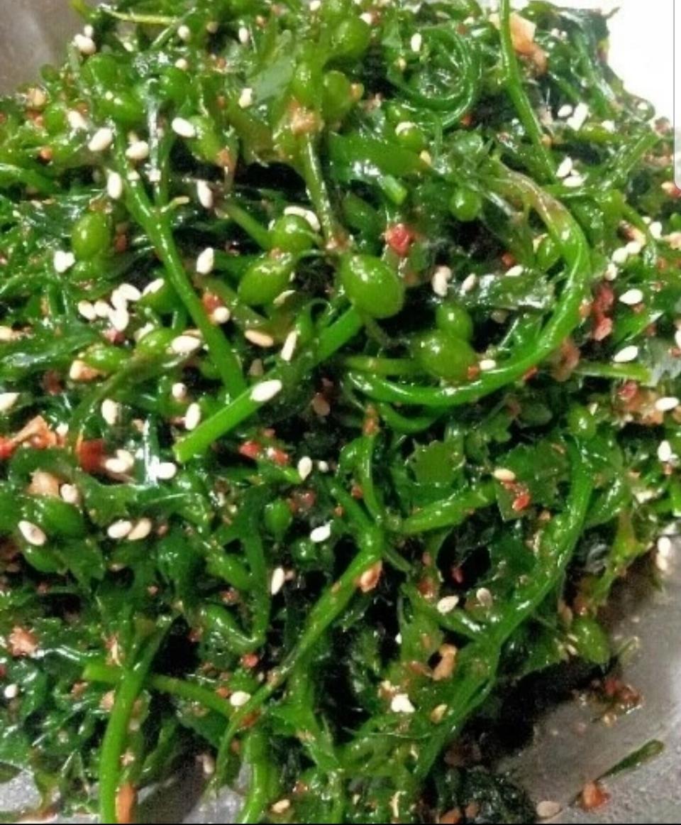 자연산 참몰 나물