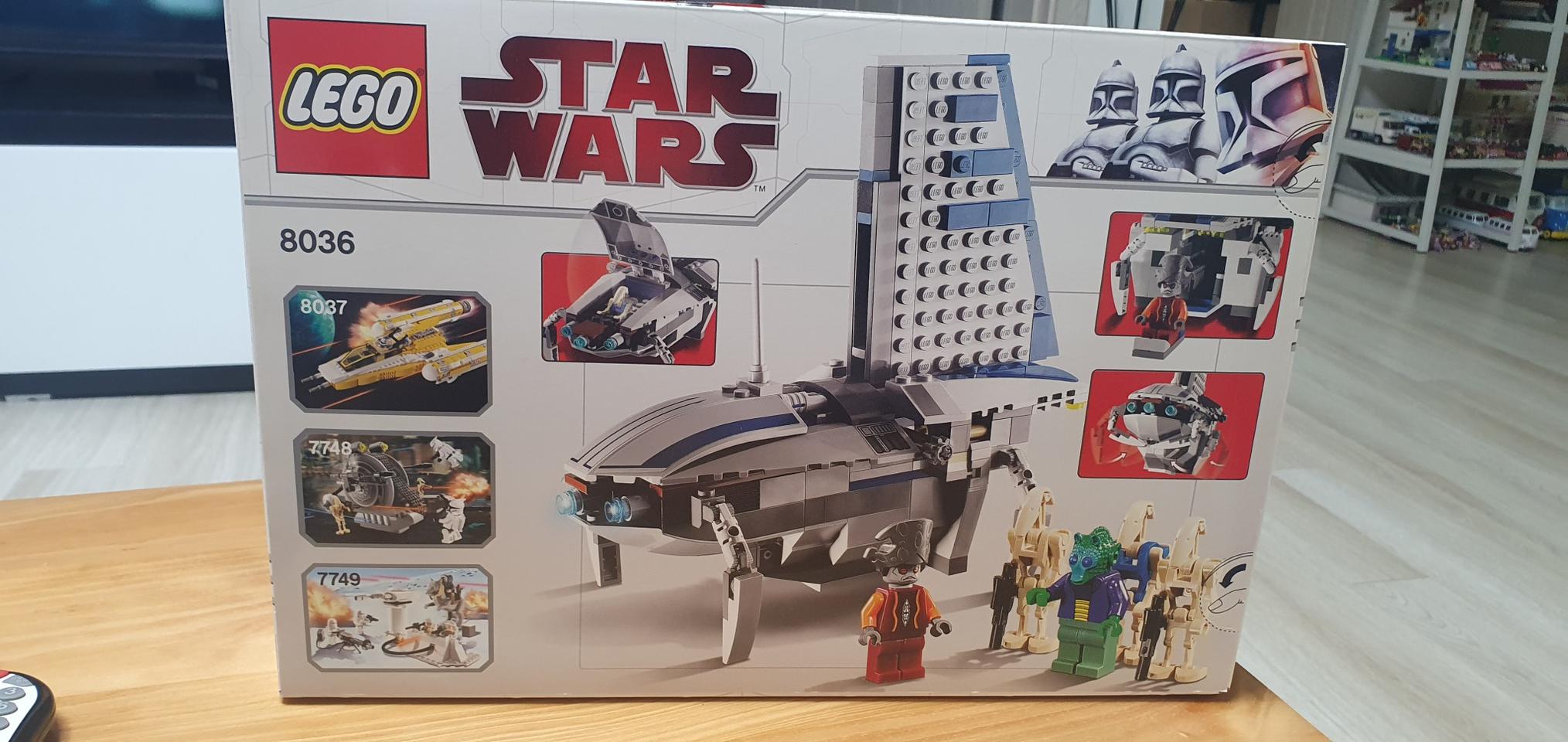 레고 스타워즈 8036 분리주의파 셔틀