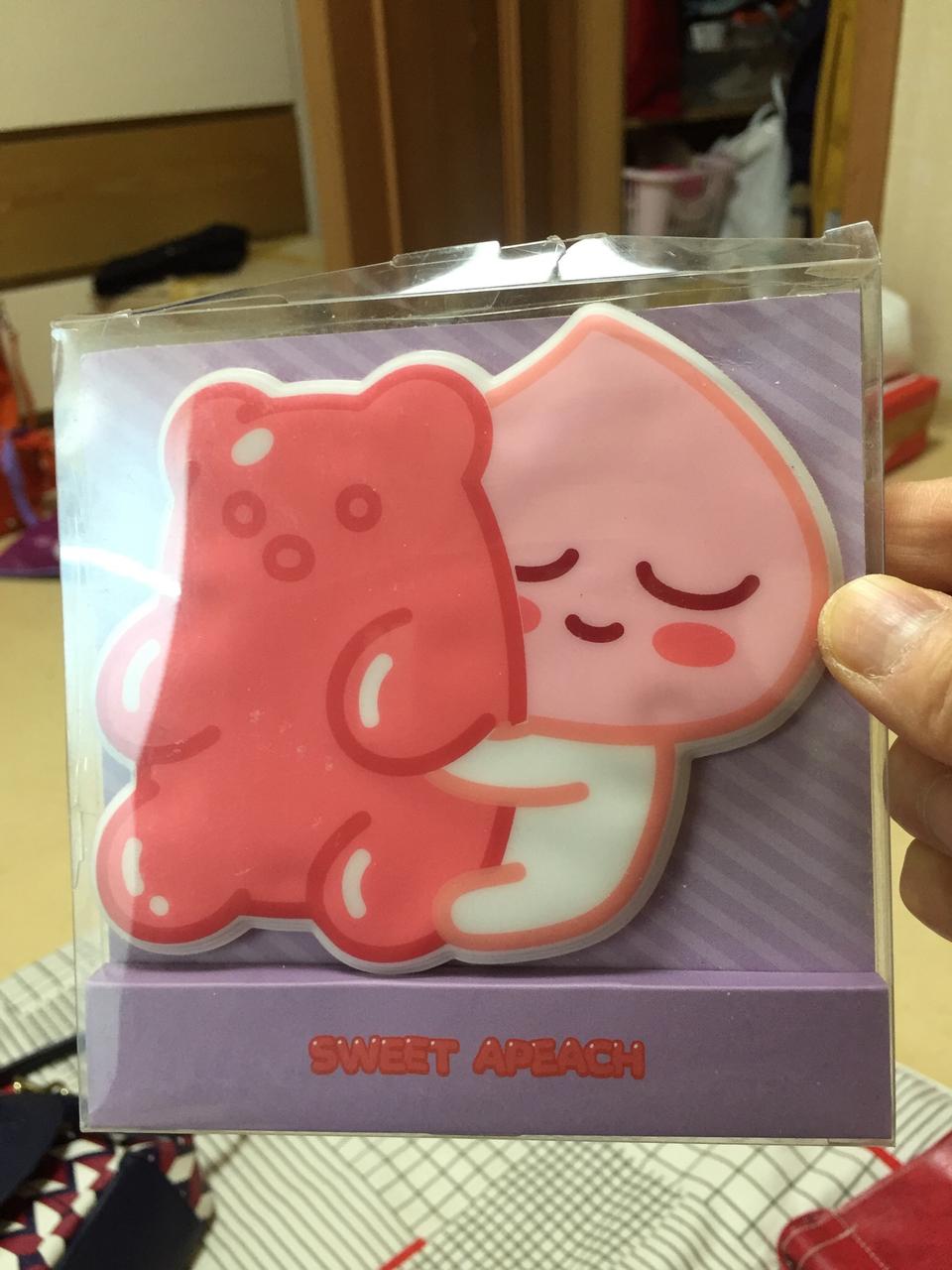 카카오 스윗어피치 손거울 (새상품)