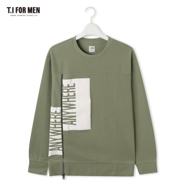 티아이포맨 맨투맨 100 새제품