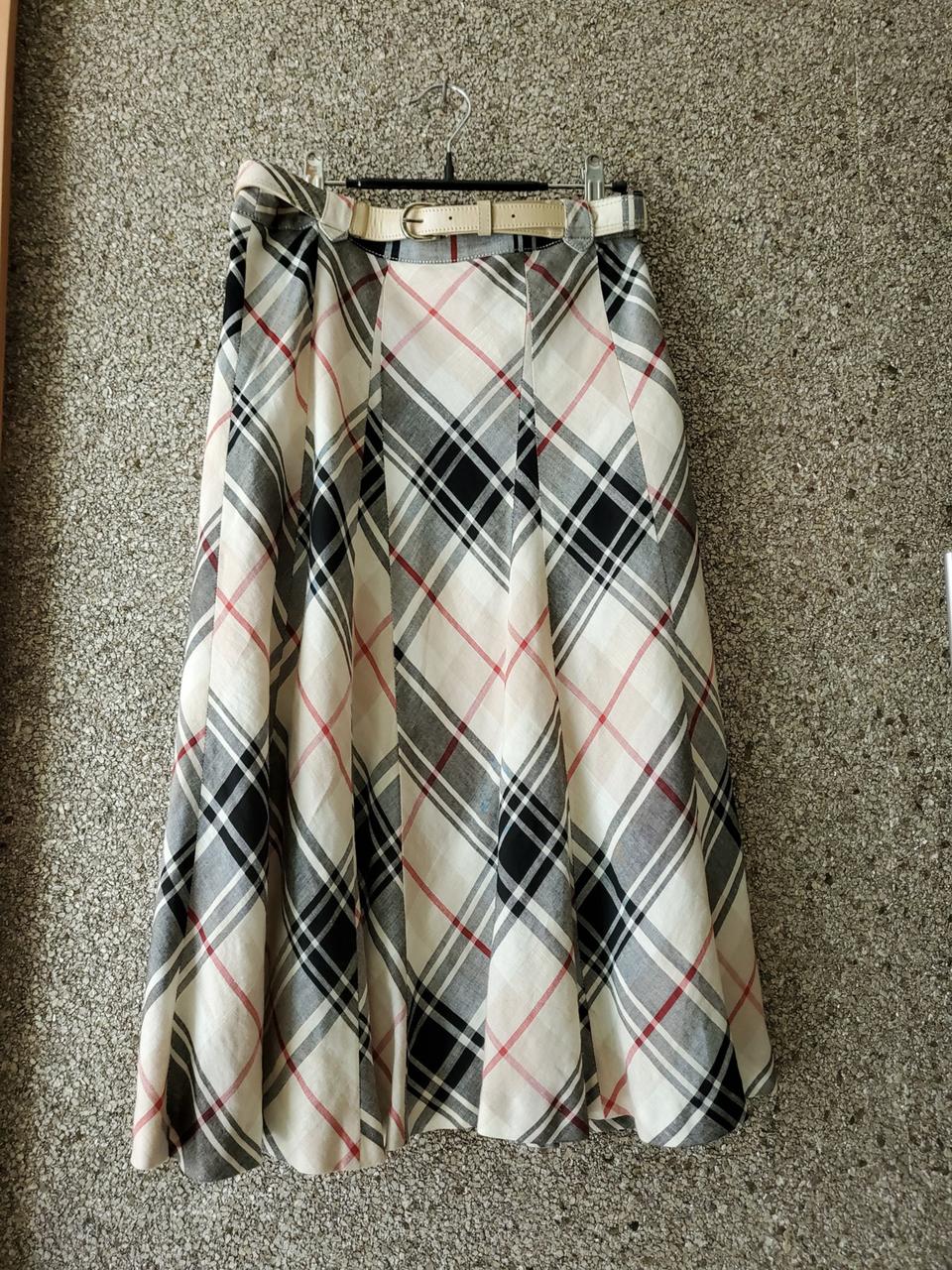 닥스 린넨 치마 (66)