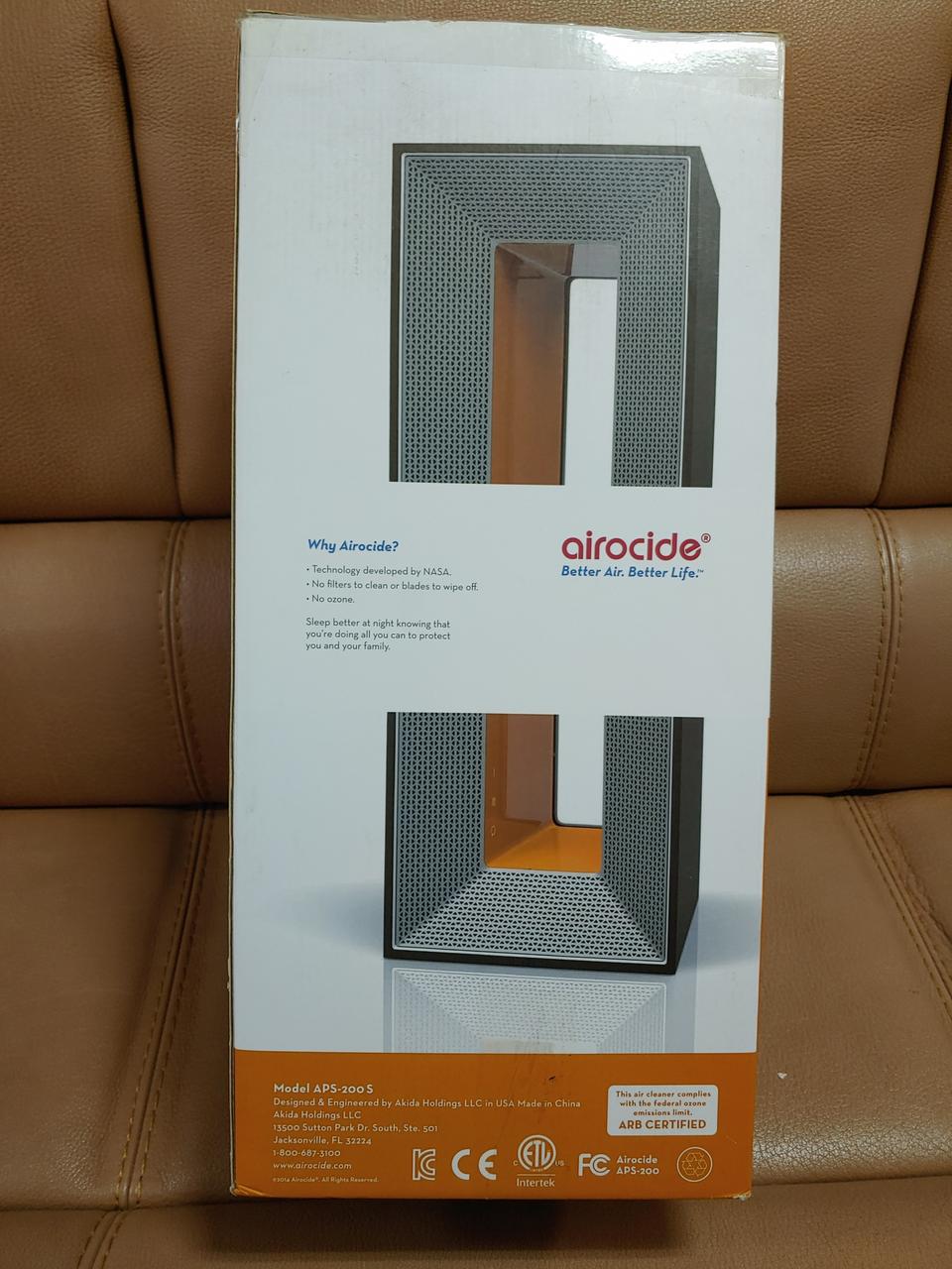 공기청정기 에어로사이드 airocide APS-200S ORANGE