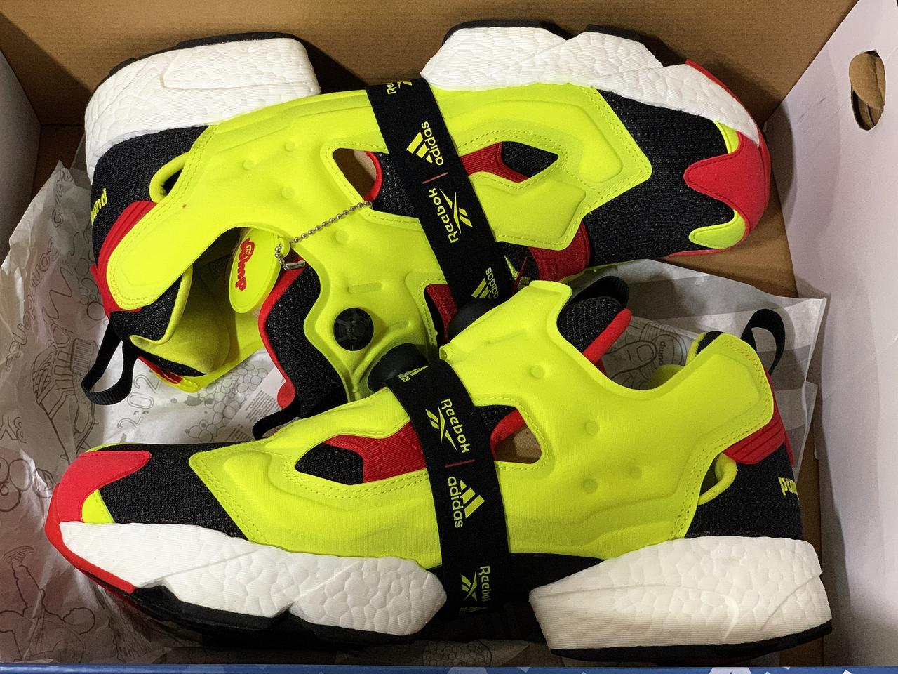 리복 퓨리부스트 시트론 사이즈285 fury boost