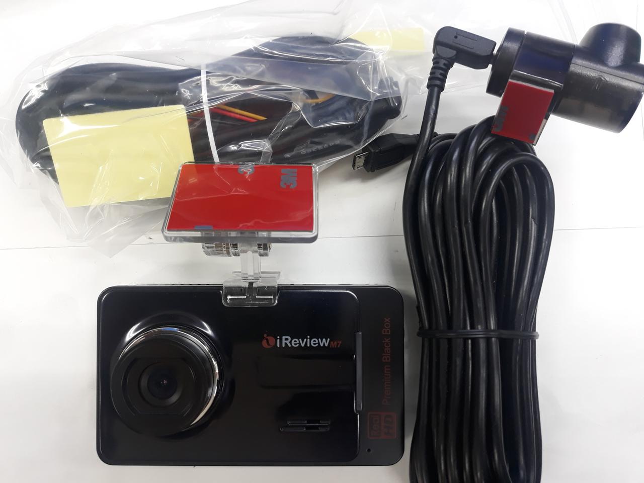 (A급중고)아이리뷰M7 2채널  블랙박스 64기가 -무료배송-