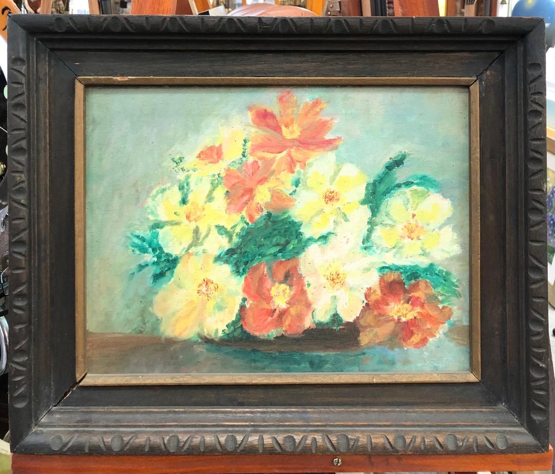 *직접그린'작가싸인있음'6호.1800년대 정물화.고화.서양화.유화