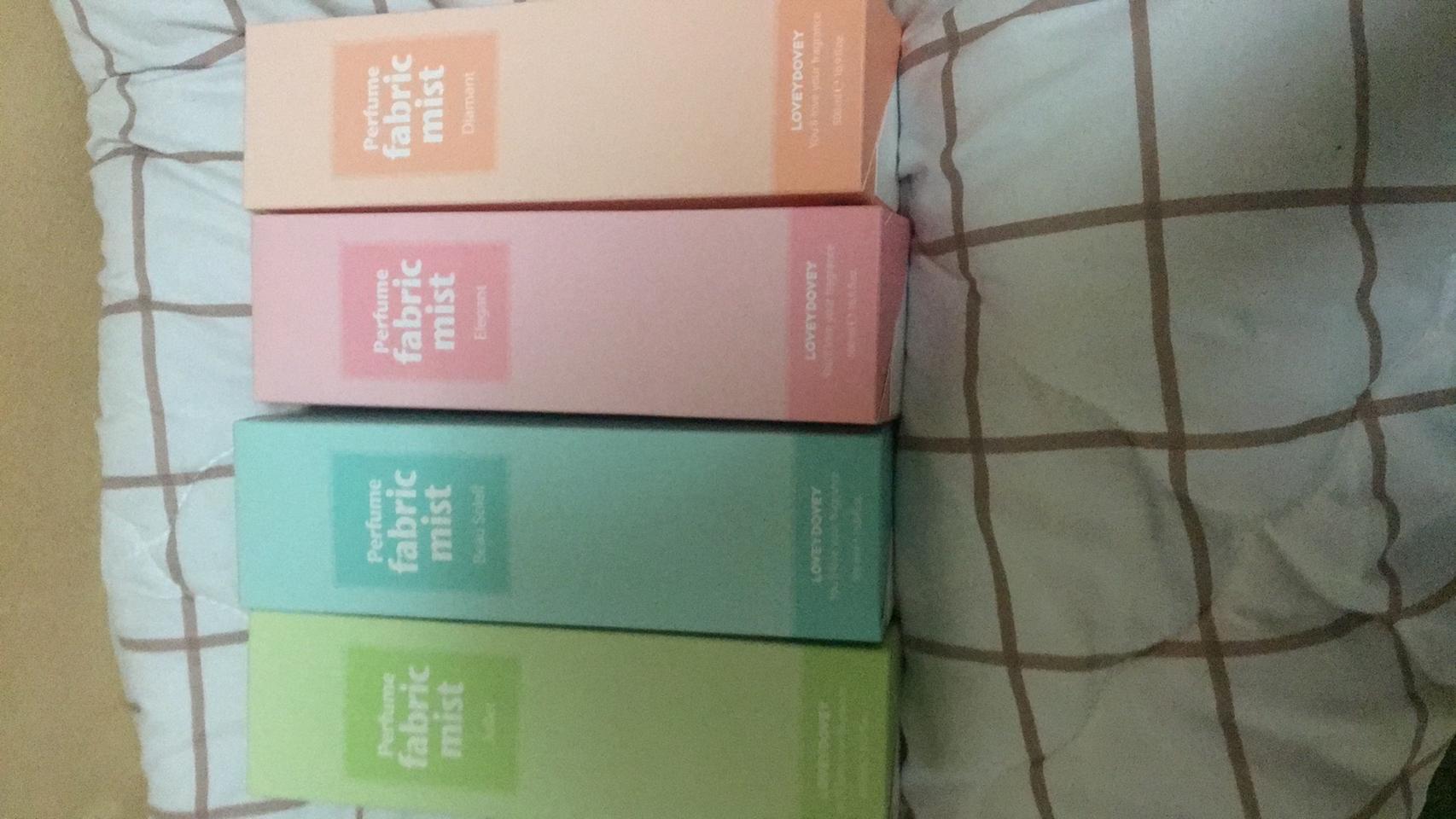 러비더비 섬유향수 4종