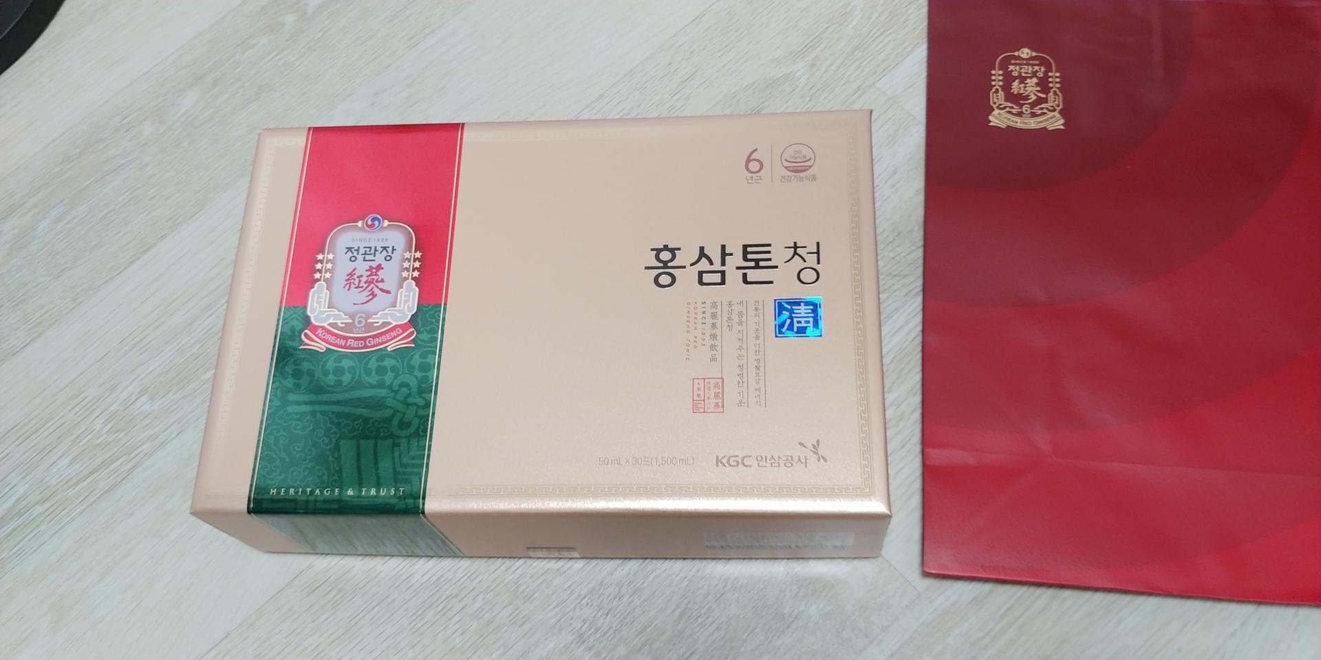 정관장 홍삼 홍삼톤청 (미개봉)