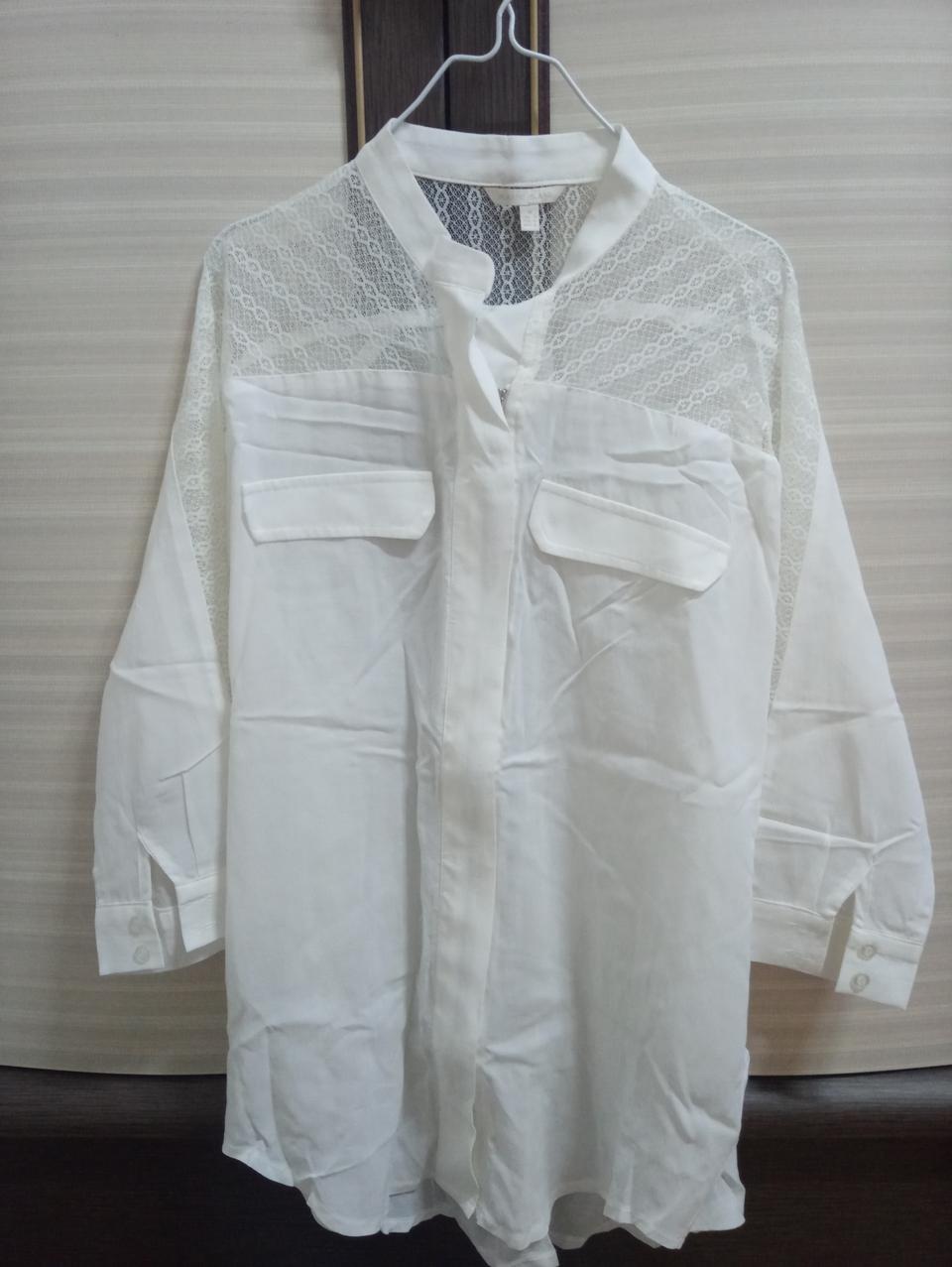 흰롱남방?자켓?