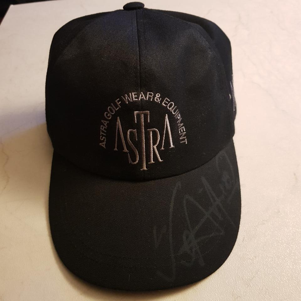 박세리 골프 아스트라 캡 사인 서명 빈티지 레트로 seripark