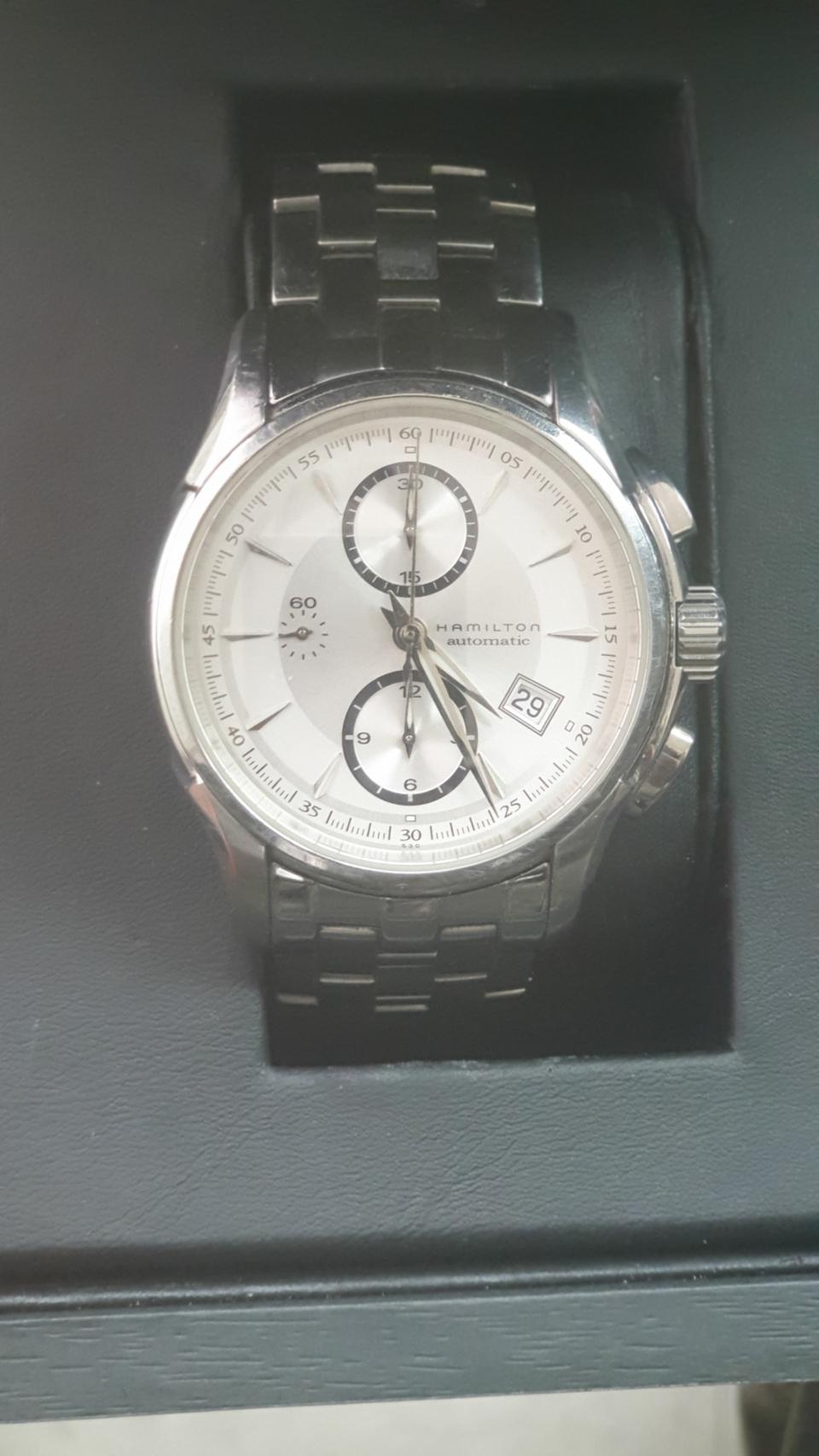 해밀턴 해밀턴 재즈마스터 크로노 시계